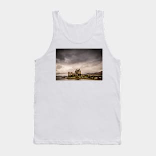 Storm over Eileen Donan Castle Tank Top